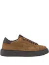 Calce Suede Platform Trainers In Brown