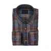 Calder Carmel Ultimate Luxe Twill Plaid In Persimmon In Gold