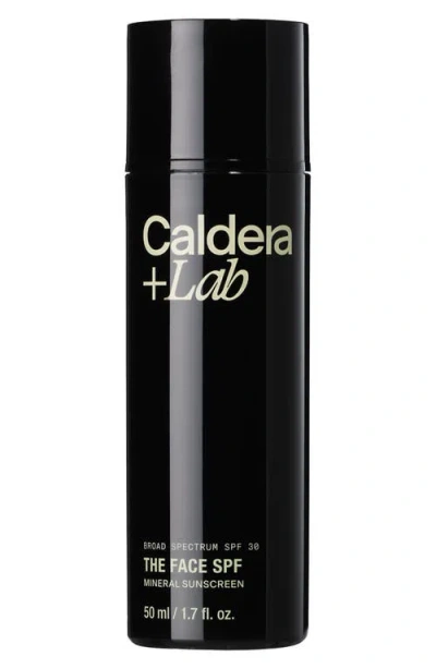 Caldera + Lab The Face Spf Mineral Sunscreen Spf 30 In Black