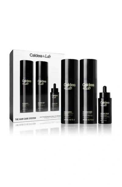Caldera + Lab The Hair Care System Set In Black