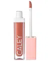 Caley Cosmetics Plumping Color Crush Natural Liquid Lip In Honey Brown