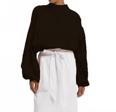 Cali Dreaming Bam Bam Top In Black