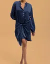 Cali Dreaming Madrid Dress In Sapphire