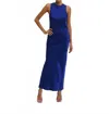 Cali Dreaming New York Midi Dress In Royal Blue In Blue