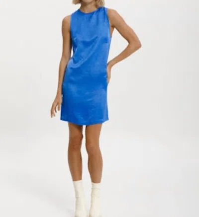 Cali Dreaming New York Mini Dress In True Blue