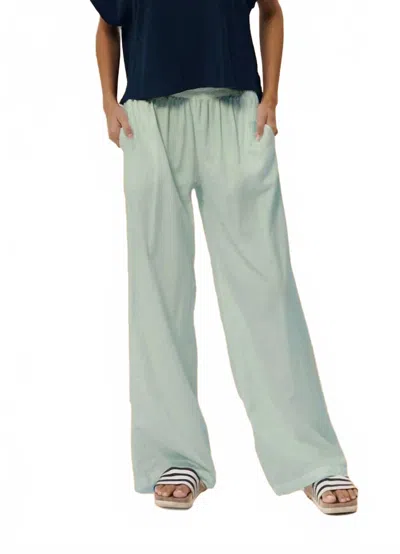 Cali Dreaming Palais Straight-leg Pant In Aloe In Multi