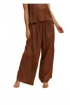 Cali Dreaming Tyler Pant In Cocoa In Brown