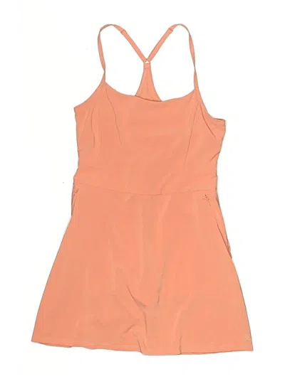 Pre-owned Calia Active Dress In Orange