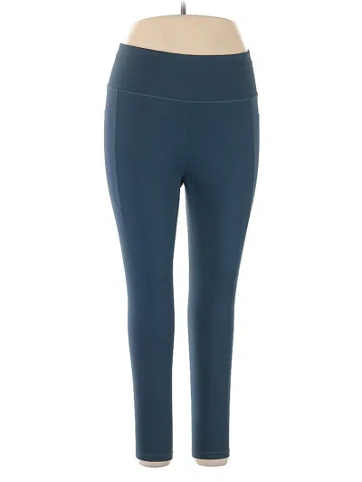 Pre-owned Calia Active Pants In Blue