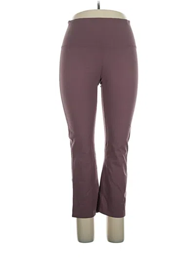 Pre-owned Calia Active Pants In Burgundy