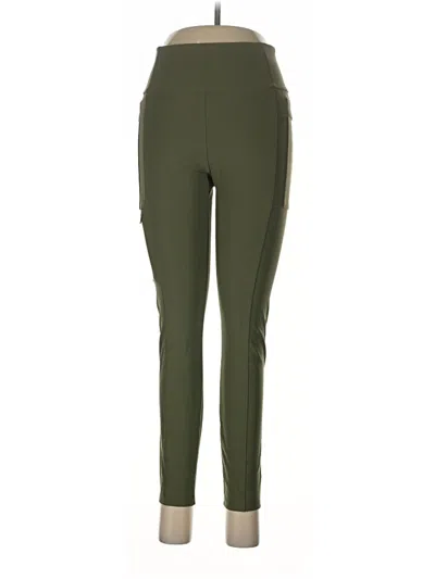 Pre-owned Calia Active Pants In Green