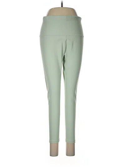 Pre-owned Calia Active Pants In Green