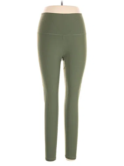 Pre-owned Calia Active Pants In Green