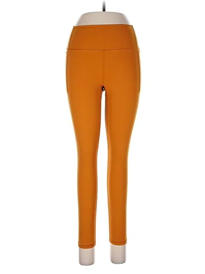 Pre-owned Calia Active Pants In Orange