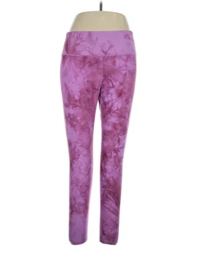 Pre-owned Calia Active Pants In Purple