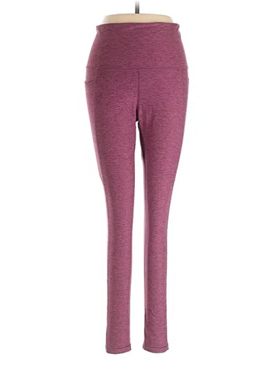 Pre-owned Calia Active Pants In Purple