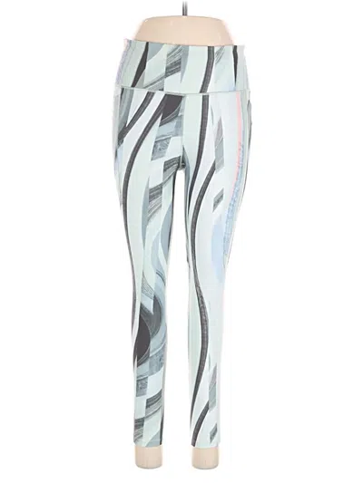 Pre-owned Calia Active Pants In Silver