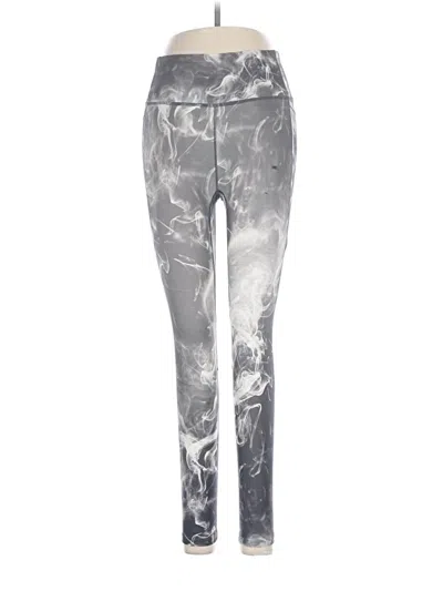 Pre-owned Calia Active Pants In Silver