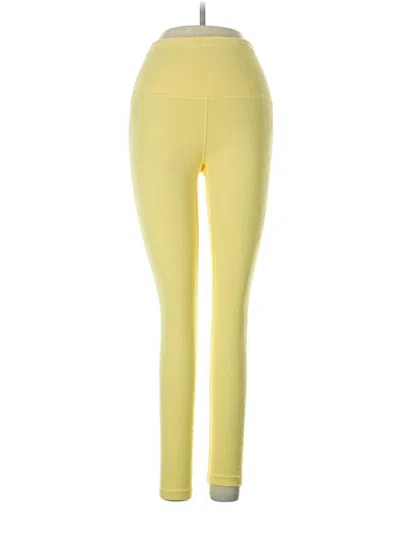 Pre-owned Calia Active Pants In Yellow