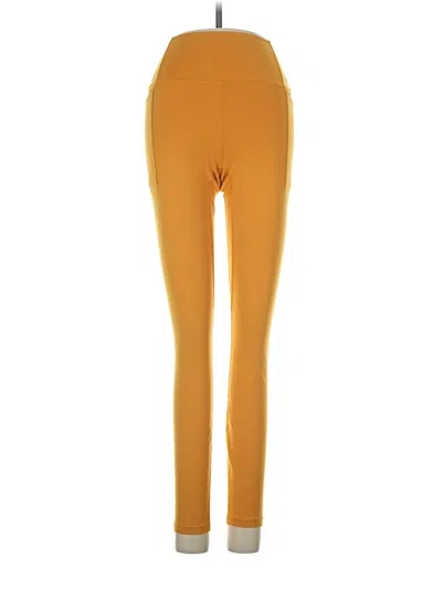 Pre-owned Calia Active Pants In Yellow