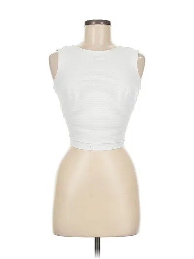 Pre-owned Calia Active Tank Top In White