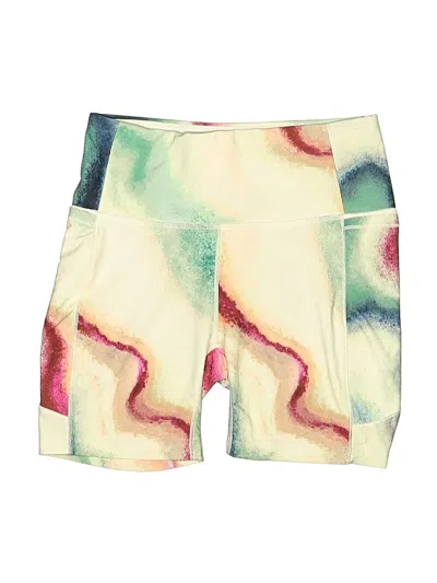 Pre-owned Calia Athletic Shorts In Ivory