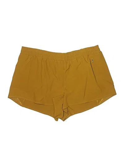Pre-owned Calia Athletic Shorts In Yellow