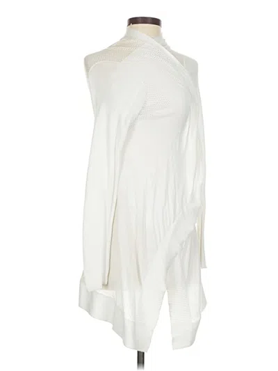 Pre-owned Calia By Carrie Underwood Cardigan Sweater In White