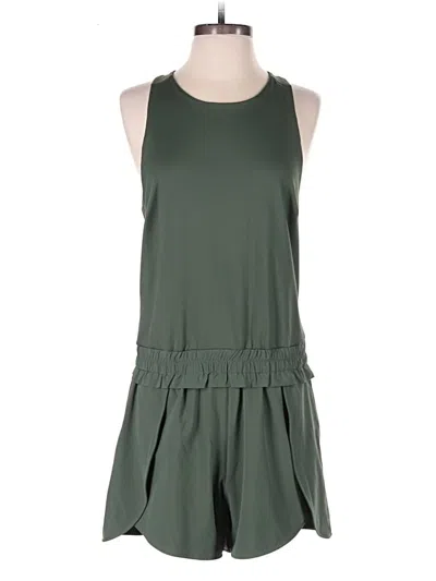 Pre-owned Calia By Carrie Underwood Romper In Green
