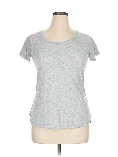 Pre-owned Calia By Carrie Underwood Short Sleeve T-shirt In Gray