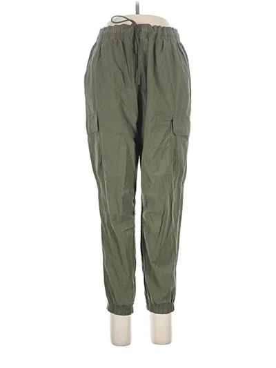 Pre-owned Calia Cargo Pants In Green