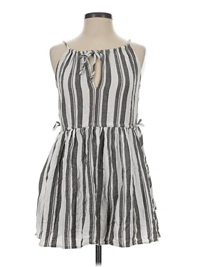 Pre-owned Calia Casual Dress In Gray