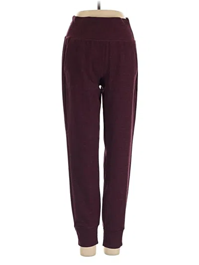 Pre-owned Calia Casual Pants In Burgundy
