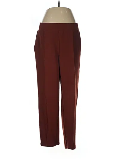 Pre-owned Calia Casual Pants In Burgundy