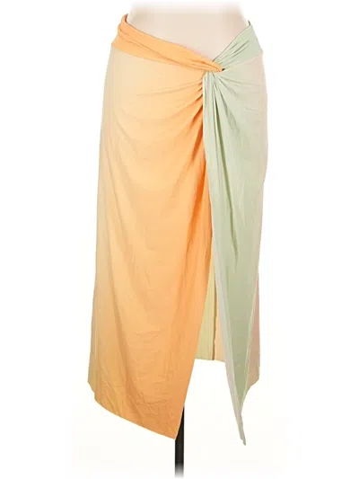 Pre-owned Calia Casual Skirt In Orange