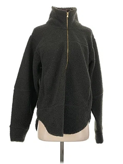 Pre-owned Calia Fleece Jacket In Black