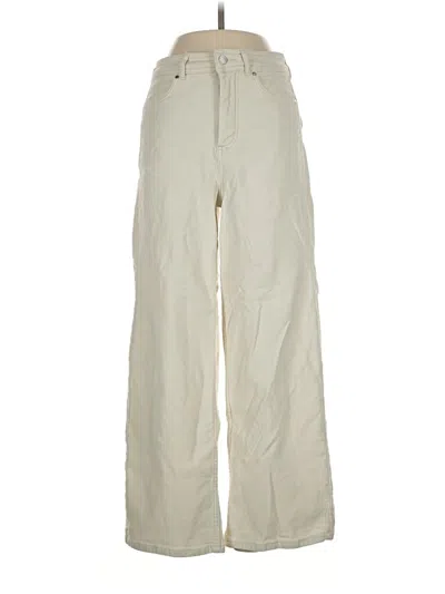Pre-owned Calia Jeans In Ivory