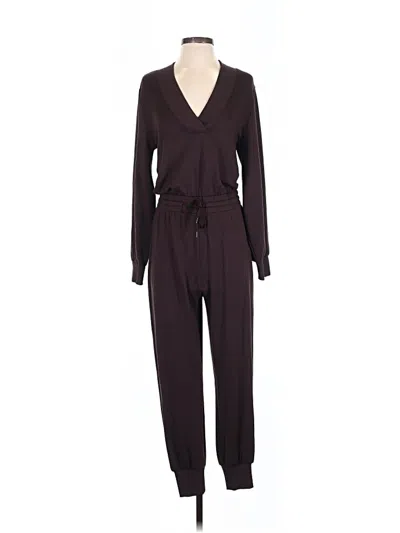 Pre-owned Calia Jumpsuit In Burgundy