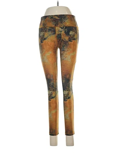 Pre-owned Calia Leggings In Gold
