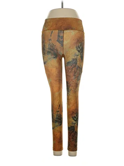 Pre-owned Calia Leggings In Gold