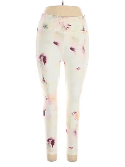 Pre-owned Calia Leggings In Ivory