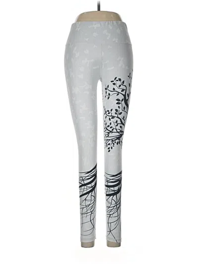 Pre-owned Calia Leggings In Silver