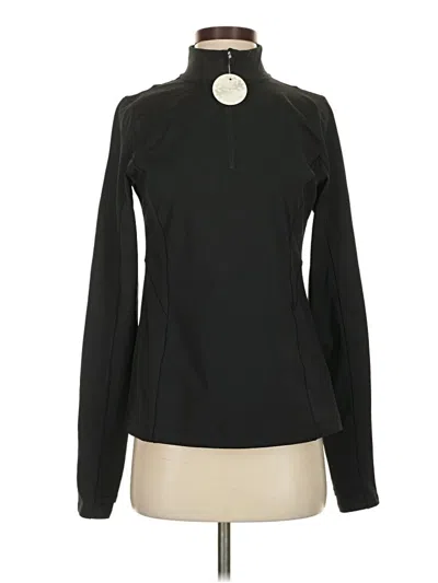 Pre-owned Calia Long Sleeve Polo Shirt In Black