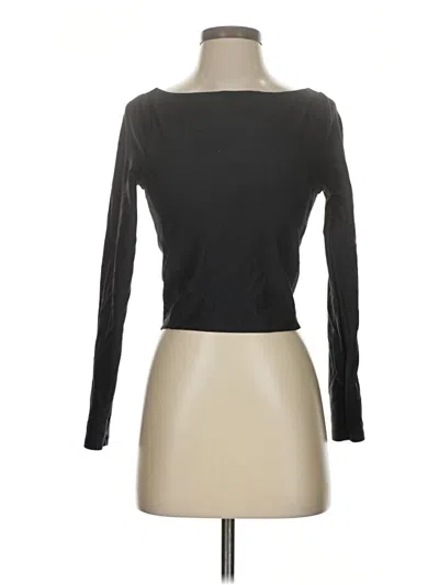 Pre-owned Calia Long Sleeve T-shirt In Black