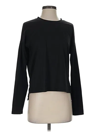 Pre-owned Calia Long Sleeve T-shirt In Black