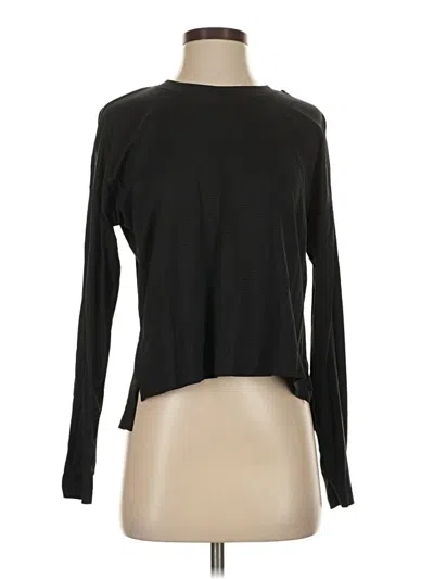 Pre-owned Calia Long Sleeve T-shirt In Black