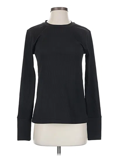 Pre-owned Calia Long Sleeve T-shirt In Black