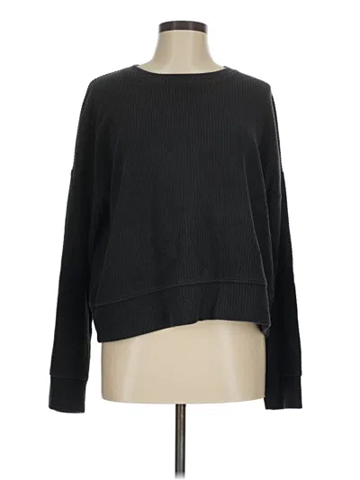 Pre-owned Calia Long Sleeve T-shirt In Black