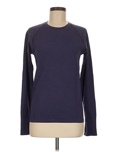Pre-owned Calia Long Sleeve T-shirt In Blue
