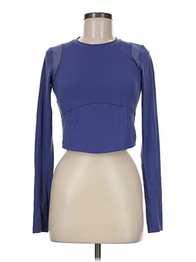 Pre-owned Calia Long Sleeve T-shirt In Blue